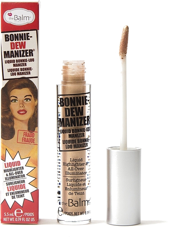 Flüssiger Highlighter - theBalm Bonnie-Dew Manizer Liquid Highlighter and All-Over Illuminator — Bild N1