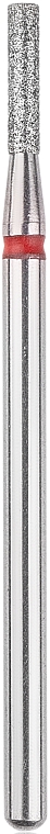 Diamant-Nagelfräser Zylinder 1,8 mm L-8,0 mm rot - Head The Beauty Tools — Bild N1