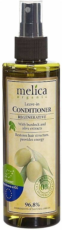 Haarspülung mit Sanddorn- und Oliven-Extrakt - Melica Organic Leave-in Regenerative Conditioner — Bild N1