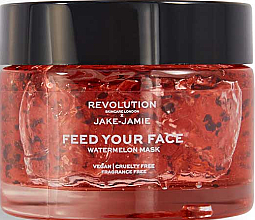 Gesichtsmaske mit Wassermelone - Revolution Skincare Hydrating mask x Jake-Jamie Feed Your Face — Bild N1