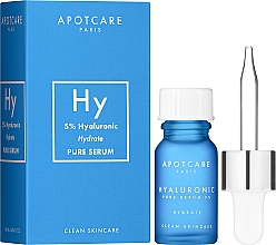 Feuchtigkeitsspendendes Gesichtsserum mit Hyaluron - APOT.CARE Pure Seurum Hyalurinic — Bild N2