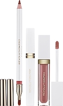 Lippen-Make-up Set - Revolution PRO Iconic Lip Edit Stripped (Lippenstift 4.5ml + Lippenkonturenstift 1g + Lipgloss 1.5ml) — Bild N2