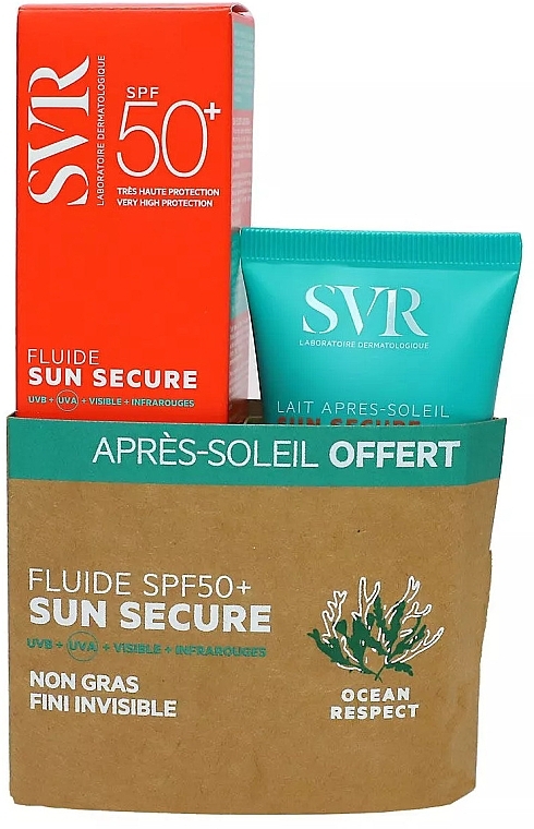 Abschminkpad-Set - SVR Sun Secure (fluid/50ml + balm/50ml) — Bild N1