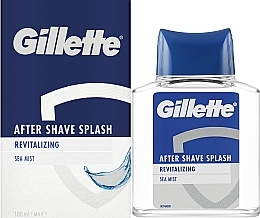 After Shave Lotion - Gillette Series After Shave Splash Revitalizing Sea Mist — Bild N2
