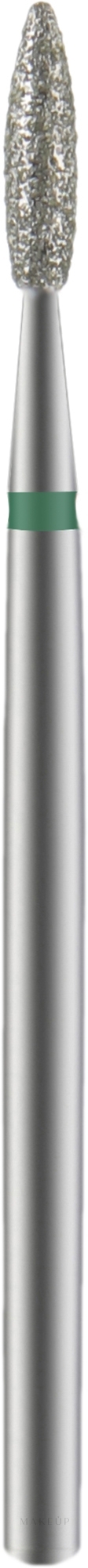 Nagelfräser Flamme grün Durchmesser 2.1 mm Arbeitsteil 8 mm - Staleks Pro — Bild 1 St.