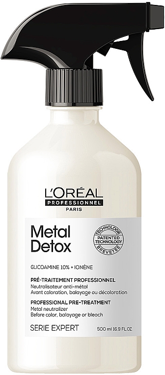 Spray für gefärbtes Haar - L'Oreal Professionnel Metal Detox Pre-Treatment Spray — Bild N1