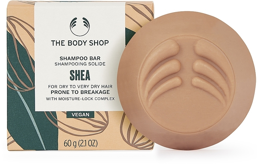Festes Haarshampoo Shea - The Body Shop Shea Moisture Restore Shampoo Bar — Bild N1
