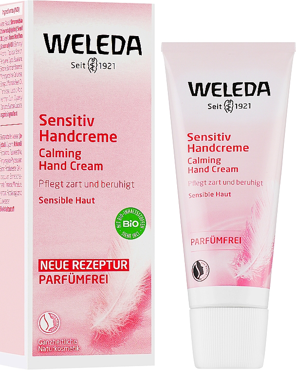 Handcreme für empfindliche Haut - Weleda Calming Sensitiv Handcreme — Bild N2