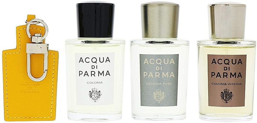 Acqua Di Parma Le Colonie Set For Men - Duftset (Eau de Cologne 3x20ml + Schlüsselanhänger) — Bild N2