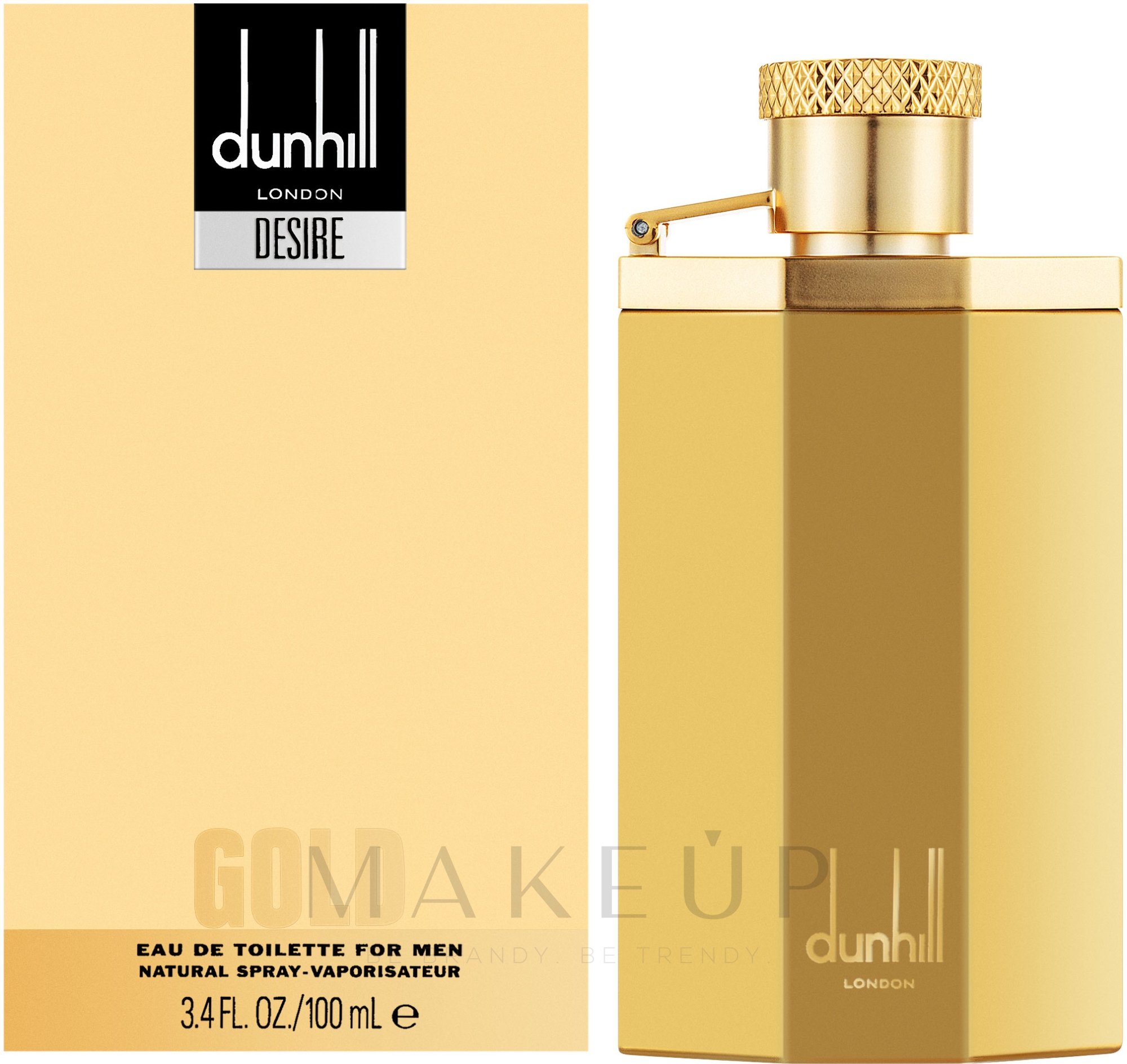 Alfred Dunhill Desire Gold - Eau de Toilette — Bild 100 ml