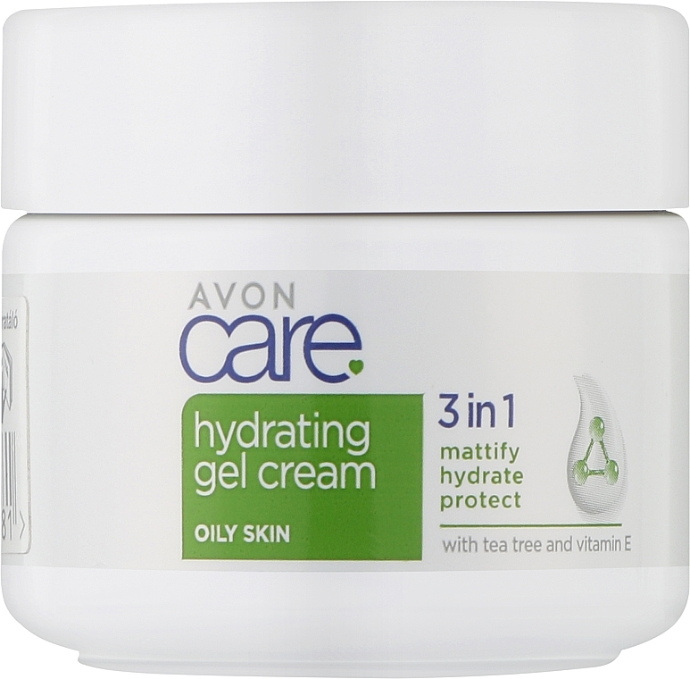 Mattierende Gel-Creme mit Vitamin E - Avon Care Hydrating Gel-Cream — Bild N1