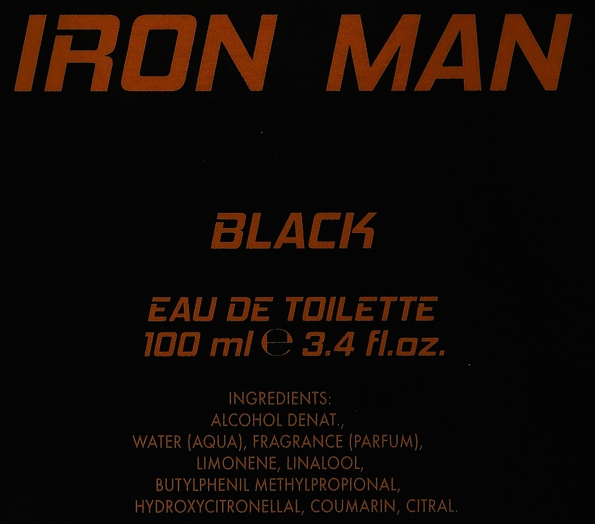 Marvel Iron Man Black Eau De Toilette - Eau de Toilette — Bild N3