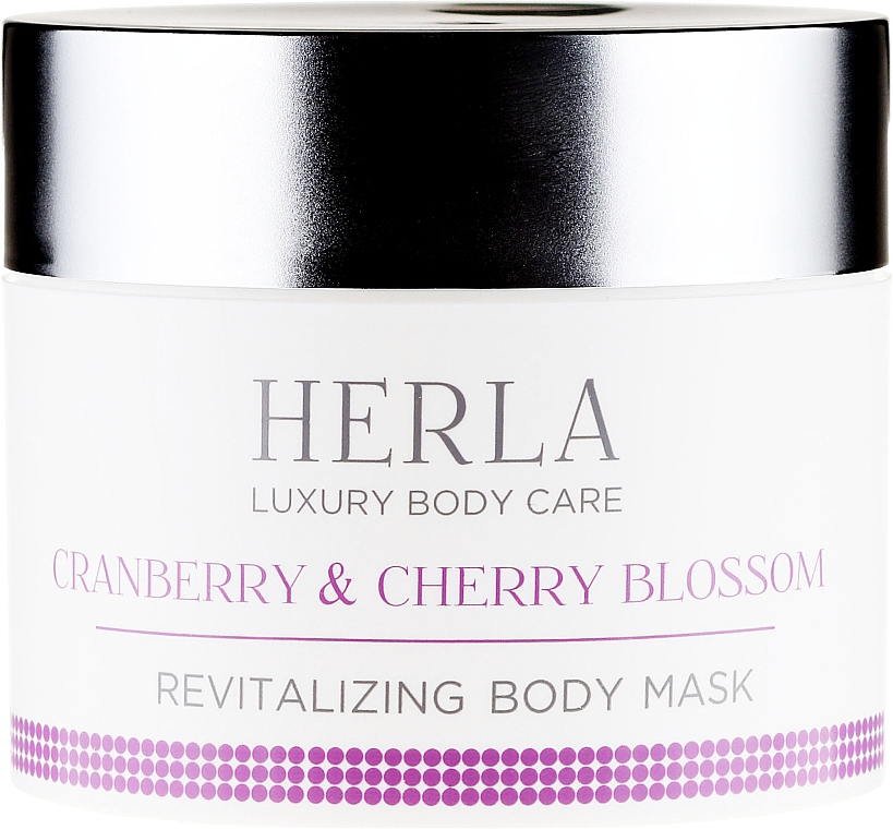 Regenerierende Körpermaske mit Cranberry und Kirschblüte - Herla Luxury Body Care Cranberry & Cherry Blossom Revitalizing Body Mask — Bild N2