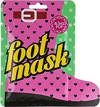 Düfte, Parfümerie und Kosmetik Sockenmaske für die Pediküre mit Sheabutter - Bling Pop Shea Butter Healing Foot Mask