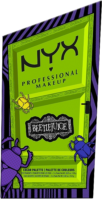 Make-up Palette - NYX Professional Makeup Beetlejuice Color Palette  — Bild N4