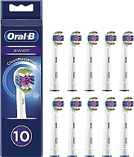 Ersatzkopf für elektrische Zahnbürste 10 st. - Oral-B 3D White Refill Heads — Bild N1