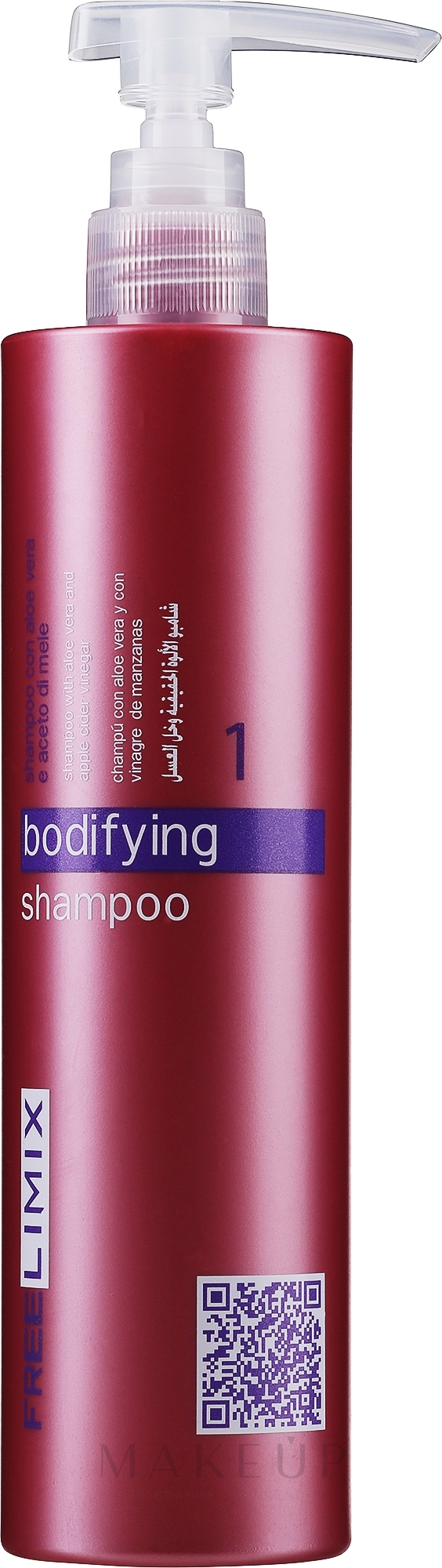 Shampoo für Haarvolumen - Freelimix Bodifying Shampoo — Bild 500 ml