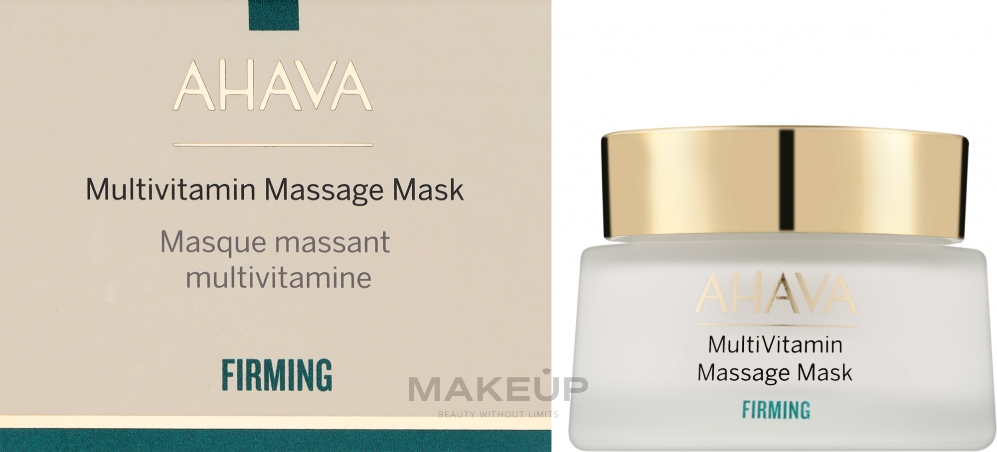Straffende Multivitamin-Massagemaske - Ahava Multivitamin Firming Massage Mask — Bild 50 ml