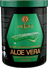 Düfte, Parfümerie und Kosmetik Haarmaske mit Hyaluronsäure, Aloesaft und Teebaumöl - Dalas Cosmetics Aloe Vera Hair Mask