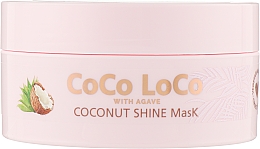 Feuchtigkeitsspendende Haarmaske - Lee Stafford Coco Loco With Agave Coconut Shine Mask — Bild N2