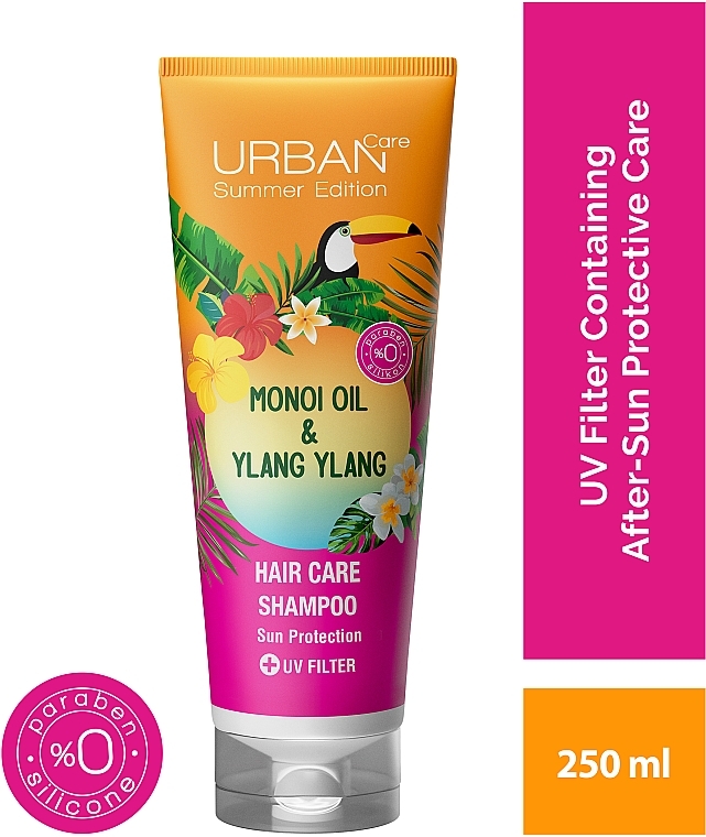 Haarshampoo mit Monoi und Ylang-Ylang - Urban Care Monoi & Ylang Ylang Hair Shampoo — Bild N1