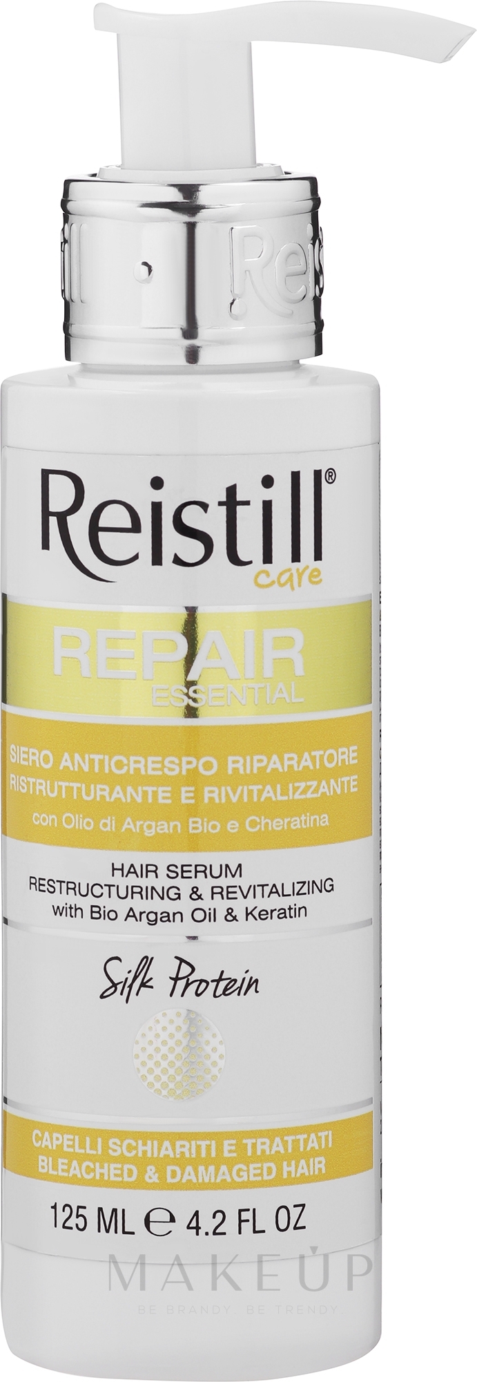 Glättendes Serum für gebleichtes und geschädigtes Haar - Reistill Repair Essential Hair Serum — Bild 125 ml