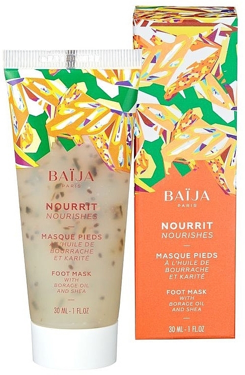 Pflegende Fußmaske - Baija Nourishes Foot Mask — Bild N1