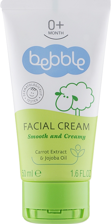 Kindercreme für das Gesicht mit Jojobaöl - Bebble Facial Cream — Bild N1