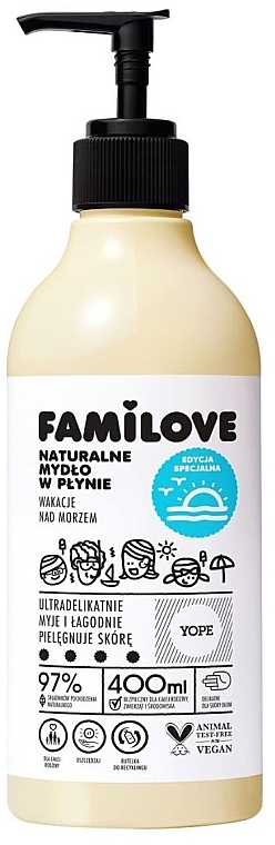 Flüssigseife Holiday by the Sea - Yope Familove Liquid Soap — Bild N1