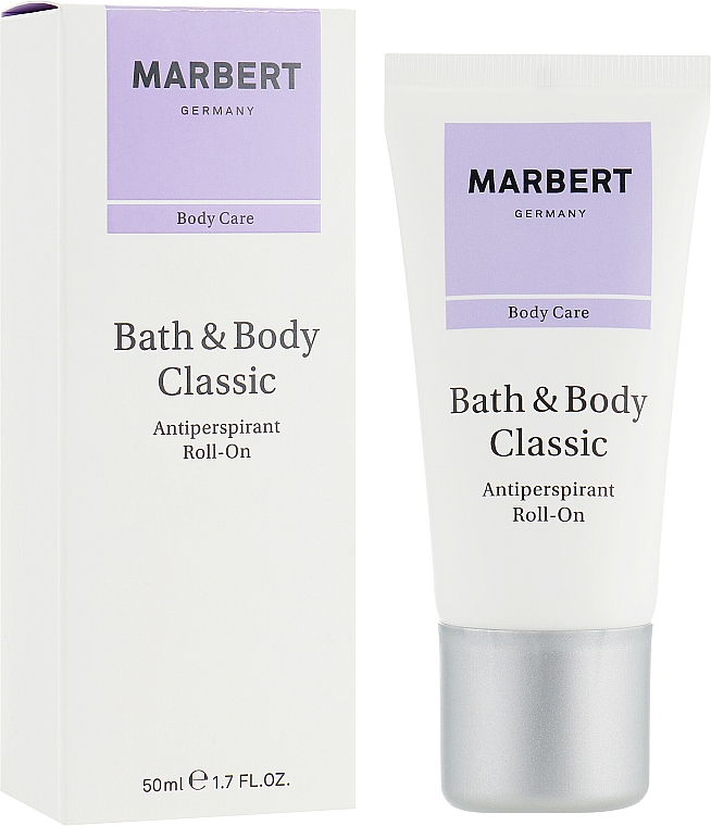 Deo Roll-on Antitranspirant - Marbert Bath & Body Classic Antiperspirant Roll-On — Bild N1