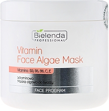 Düfte, Parfümerie und Kosmetik Alginat-Gesichtsmaske mit Vitaminen B3, B5, B6, C und E - Bielenda Professional Program Face Vitamin Face Algae Mask
