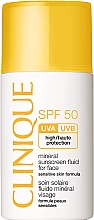 Düfte, Parfümerie und Kosmetik Sonnenfluid für das Gesicht mit mineralischem Filter - Clinique Mineral Sunscreen Face Fluid SPF50