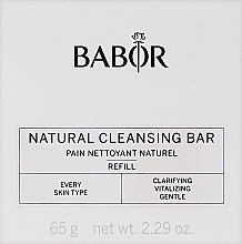 Natürlicher Gesichtsreiniger in Seifenform - Babor Natural Cleansing Bar — Bild N1