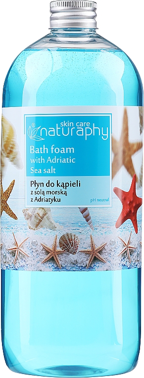 Badeschaum mit Meersalz aus der Adria - Naturaphy Adriatic Sea Salt Bath Foam