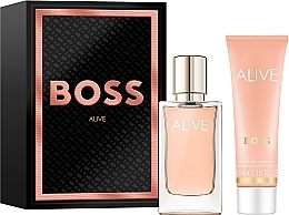 Düfte, Parfümerie und Kosmetik BOSS Alive	 - Duftset (Eau de Parfum 30ml + Körperlotion 50ml) 