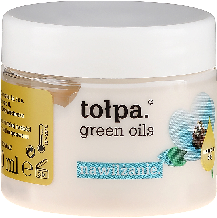 Intensive feuchtigkeitsspendende Gesichtscreme - Tolpa Green Oils Moisturizing Cream — Bild N2