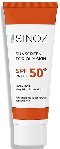 Sonnenschutzcreme für fettige Haut SPF 50+  - Sinoz Sebum Balance Fluid Sunscreen for Oily Skin SPF50+  — Bild N1