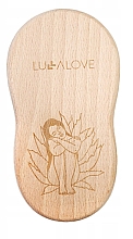 Düfte, Parfümerie und Kosmetik Körperbürste Mutter Natur - LullaLove Tampico Sharp Brush for Dry Massage Mother Nature Limited Edition