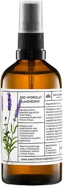 Bio-Lavendelhydrolat - Ministerstwo Dobrego Mydła — Bild N1