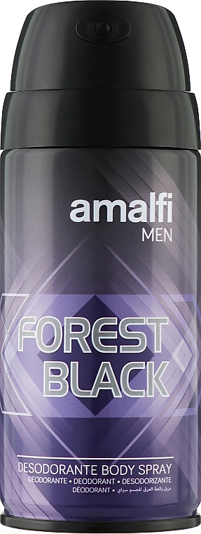 Deospray Schwarzer Wald - Amalfi Men Deodorant Body Spray Forest Black — Bild N1