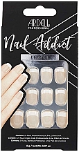 Falsche Nägel - Ardell Nail Addict Artifical Nail Set Classic French — Bild N1