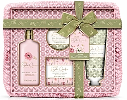 Düfte, Parfümerie und Kosmetik Set 5 St. - Baylis & Harding Royale Garden Rose, Poppy & Vanilla Luxury Bathing Hamper Gift Set