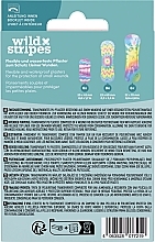 Flexible und wasserfeste Pflaster zum Schutz kleiner Wunden - Wild Stripes Plasters Waterproof Secure Rainbow — Bild N2