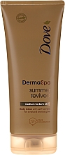 Selbstbräunungslotion für den Körper Medium zu dunkel - Dove Derma Spa Summer Revived Medium To Dark Skin Body Lotion — Foto N3
