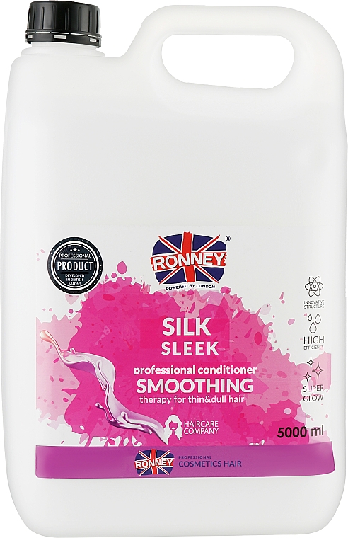 Conditioner mit Seidenproteinen - Ronney Professional Silk Sleek Smoothing Conditioner  — Bild N3