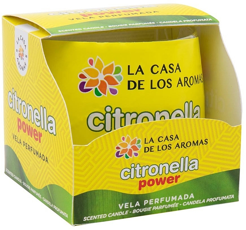 Duftkerze - La Casa De Los Aromas Citronela Power  — Bild N1