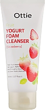 Düfte, Parfümerie und Kosmetik Gesichtsschaum mit Joghurt und Erdbeere - Ottie Fruits Yogurt Foam Cleanser Strawberry