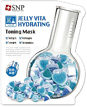 Düfte, Parfümerie und Kosmetik Feuchtigkeitsspendende Tuchmaske mit Gelessenz und Hyaluronsäure - SNP Jelly Vita Hydrating Toning Mask