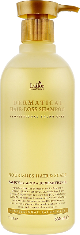 Sulfatfreies Shampoo gegen Haarausfall - La'dor Dermatical Hair-Loss Shampoo — Bild N1