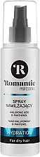 Düfte, Parfümerie und Kosmetik Feuchtigkeitsspendendes Haarspray mit Hyaluronsäure - Romantic Professional